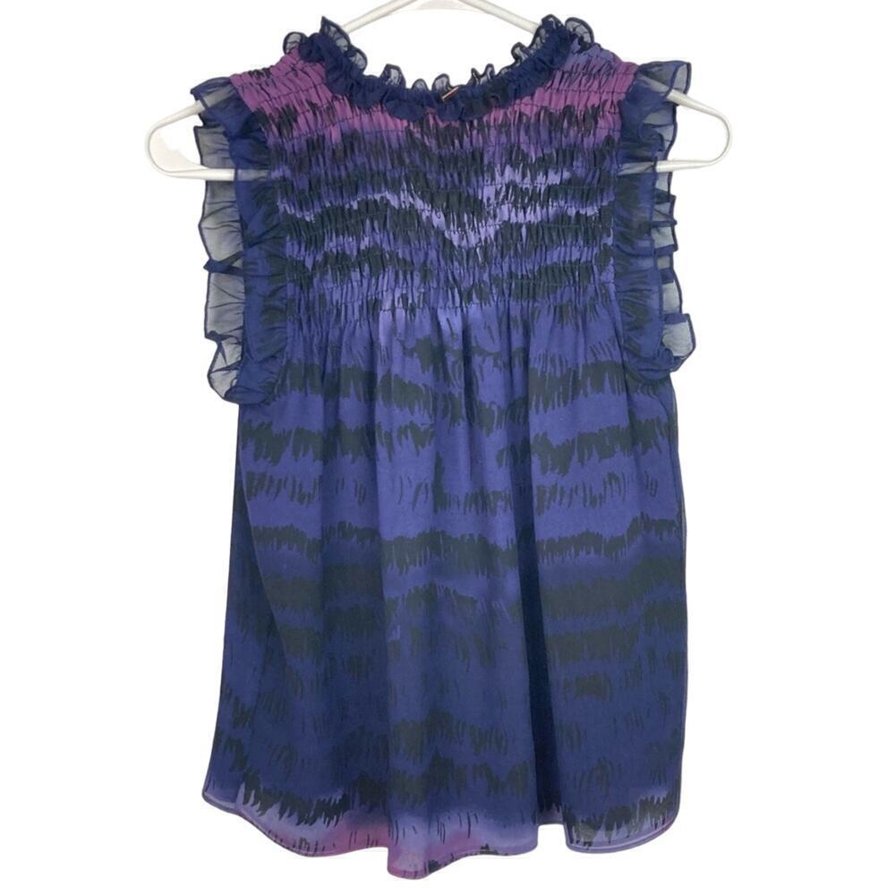 MISA Darcy Ombre Animal Print Top - Picture 8 of 16